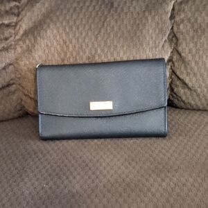 Kate Spade Elegant Black Women's Clutch/ Wallet. No Strap.